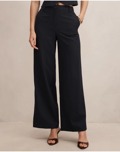 Forever New - Paloma Pinstripe Wide Leg Pants