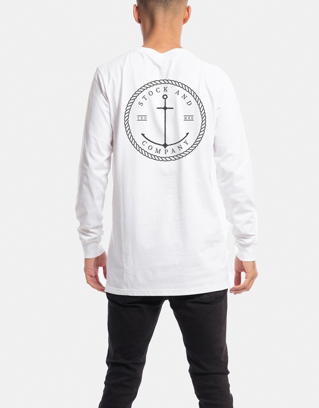Stock & Co. - Stock & Co Anchor Long Sleeve Tee