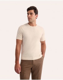 Oxford - Theodore Crew Neck Knitted T-Shirt