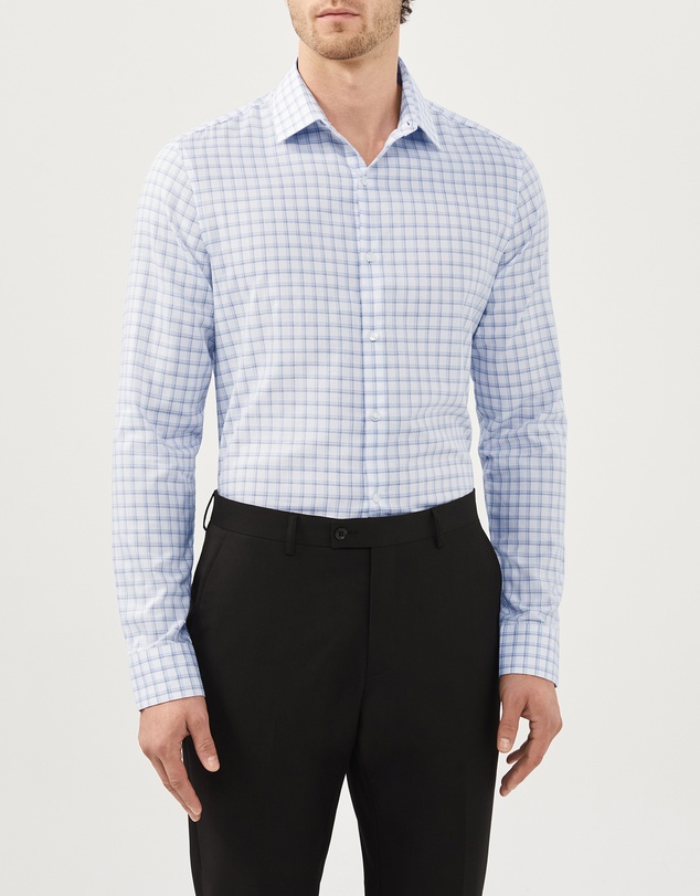 Van Heusen - Windowpane Check Shirt