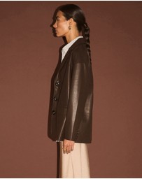 Staple the Label - Freja Vegan Leather Jacket