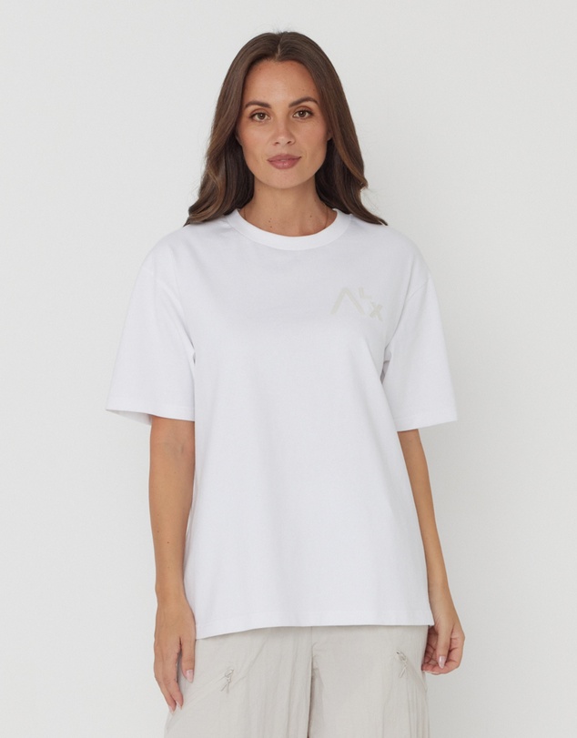 ALEXANDRA - Echo T-Shirt White