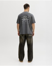 Jack & Jones - Dust Washed Back SS Crew Neck Tee