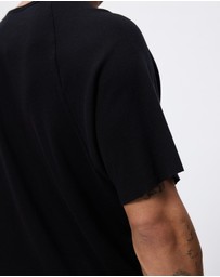 Surrounded By Ghosts - The Creedite Cotton Rib Raglan T-Shirt