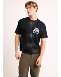 Black Noise White Rain - Heaton T-Shirt