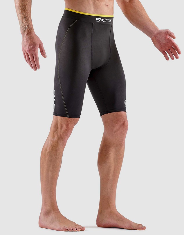SKINS - SERIES-1 Compression Double Waist Half Tights - Men's