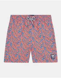 Tom & Teddy - Coral Swim Shorts