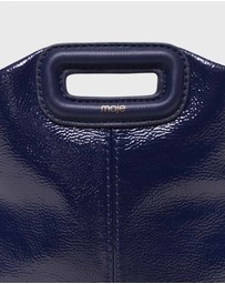 Maje - Miss M Mini Naplack Handbag