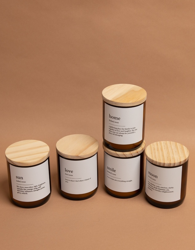 The Commonfolk Collective - Smile ~ Dictionary Meaning Candle