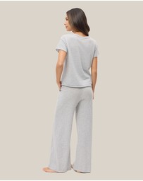 Papinelle - Jada Organic Cotton Knit Boxy Tee