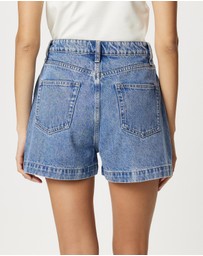 Assembly Label - Boxy Denim Shorts