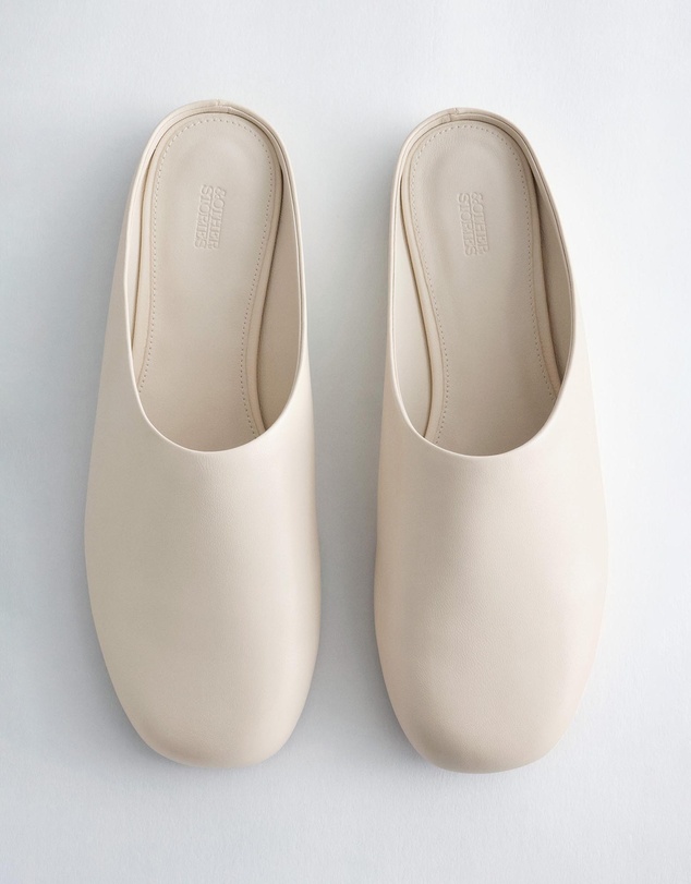 & Other Stories - Leather Slip-On Mules