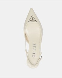 GUESS - Jesson Sling Back Kitten Heels
