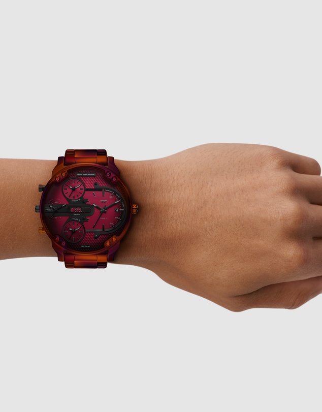 Diesel - Mr. Daddy Slim Red Chronograph Watches