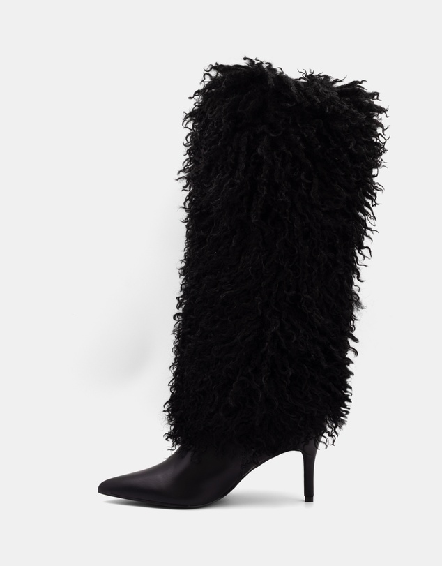 Therapy - Rival Furry Stiletto Boots