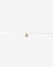Michael Hill - 0.25 Carat TW Diamond Round Cluster Pendant with Halo in 10kt Yellow Gold