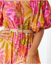 Esther & Co - Axelle Dress - Sunset Print