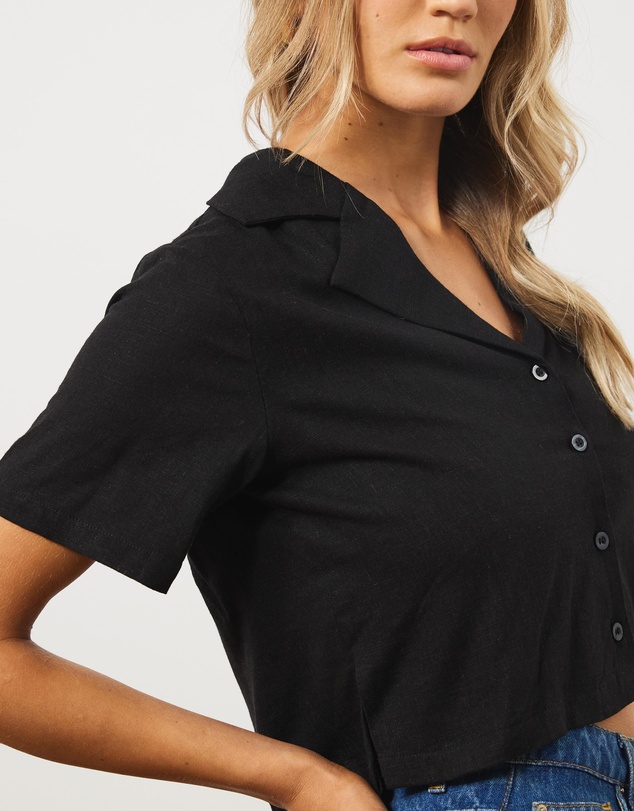 Atmos&Here - Alis Linen Blend Shirt