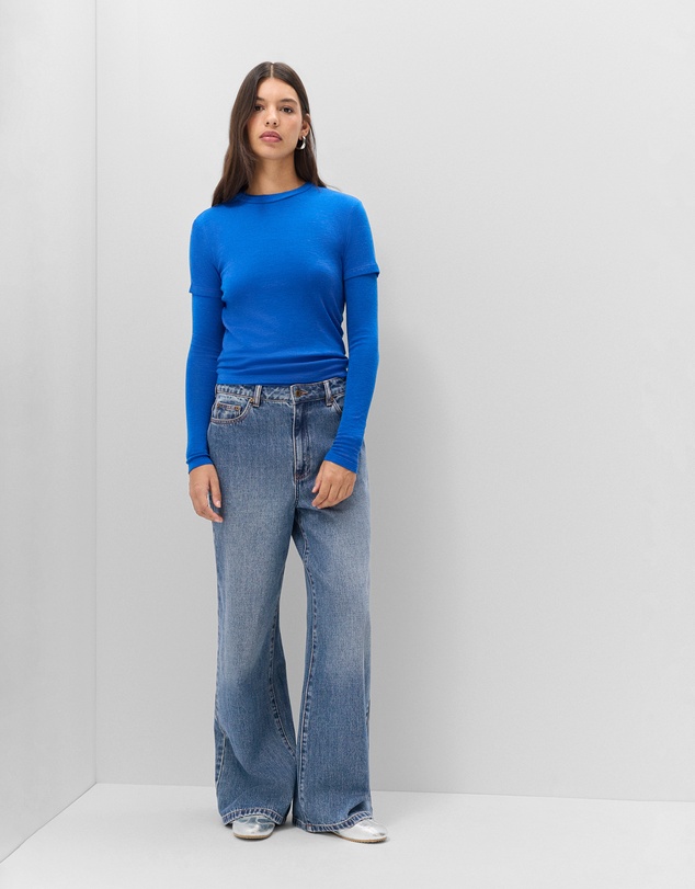 UNISON - Merino Crew Neck Top