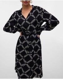 Vero Moda - Brina Printed Midi Dress