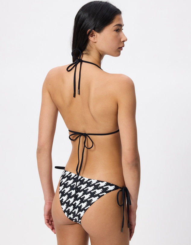 Perfect Moment - Houndstooth Pm Bikini Top