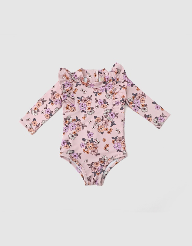 WITH LOVE FOR KIDS - Shimmy Long Sleeve Swimmers - Babies - Kids