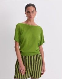 Sportscraft - Silk Blend Reversible Knit