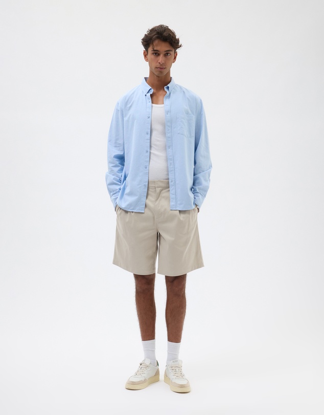 AERE - Cedric Pleated Shorts