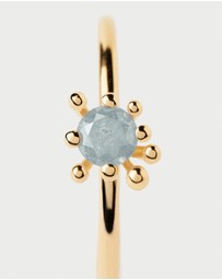 PDPAOLA - Grey Fleur Ring