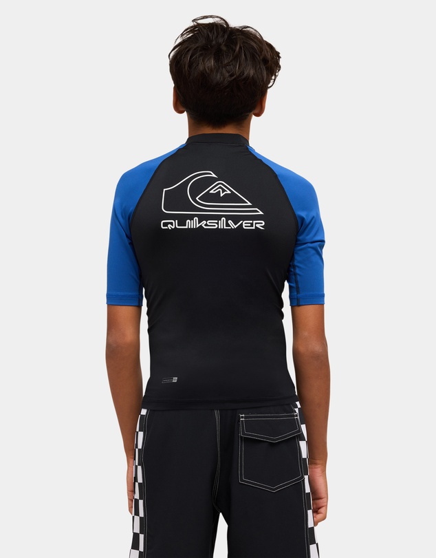 Quiksilver - Boys 8 to 16 On Tour Short Sleeve Rash Vest