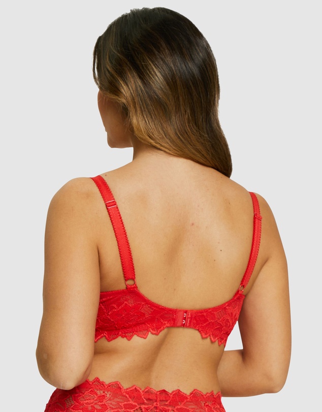 Sans Complexe - Arum Prima Underwire Unlined Scalloped Lace Bra