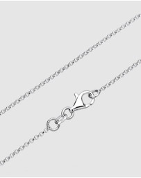 Elli Jewelry - Necklace Angel Garnet 925 Sterling Silver