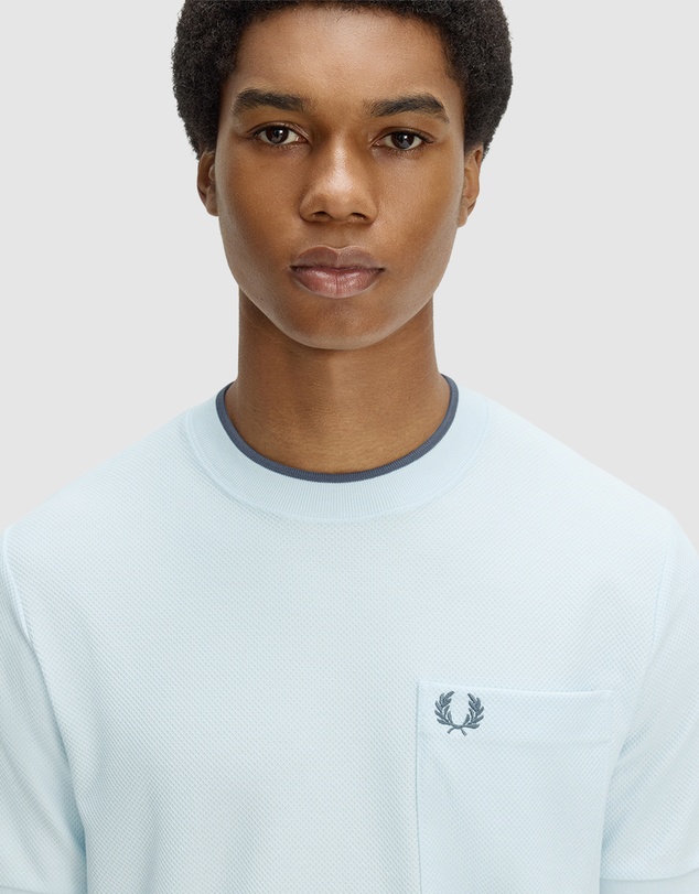 Fred Perry - Pocket Detail Pique T-Shirt