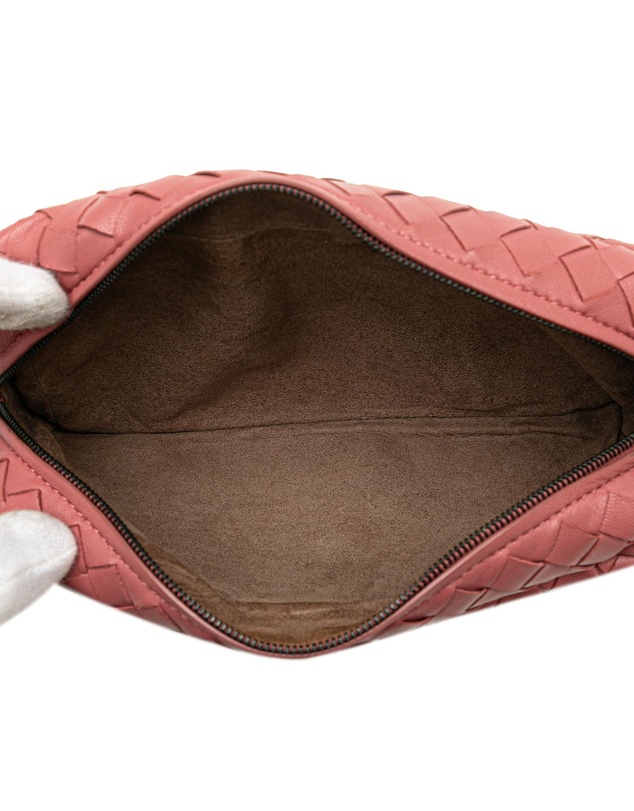 Pre-Loved by Azura Reborn - Pre-Loved bottega veneta Woven Leather Flap Bag with Chain Strap