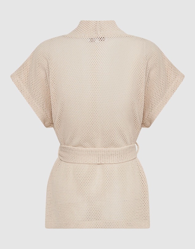 Arms Of Eve - Sardinia Wrap Top - Coconut