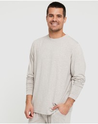 Bamboo Body - Men's Long Sleeve Crew Neck