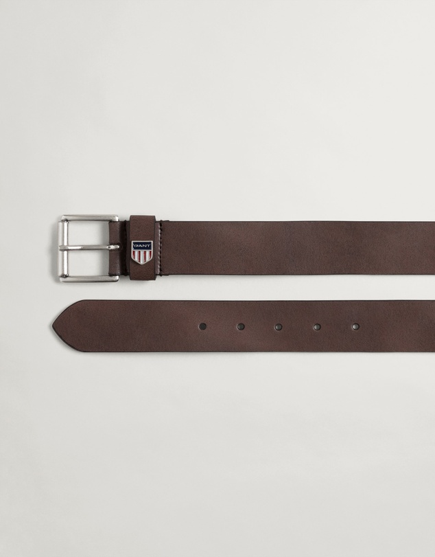 Gant - Retro Shield Leather Belt