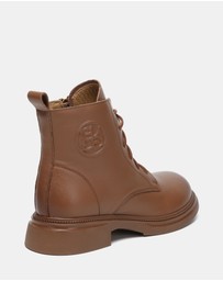 EVERAU - EverAU Ugg Gabriela Cow Leather Upper Fashion Boots