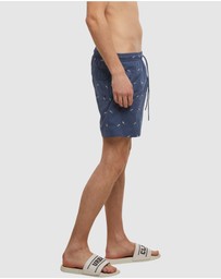 Urban Classics - Embroidered Swim Shorts