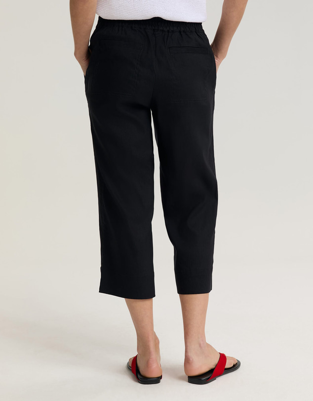 Sportscraft - Rosa Crop Linen Pant