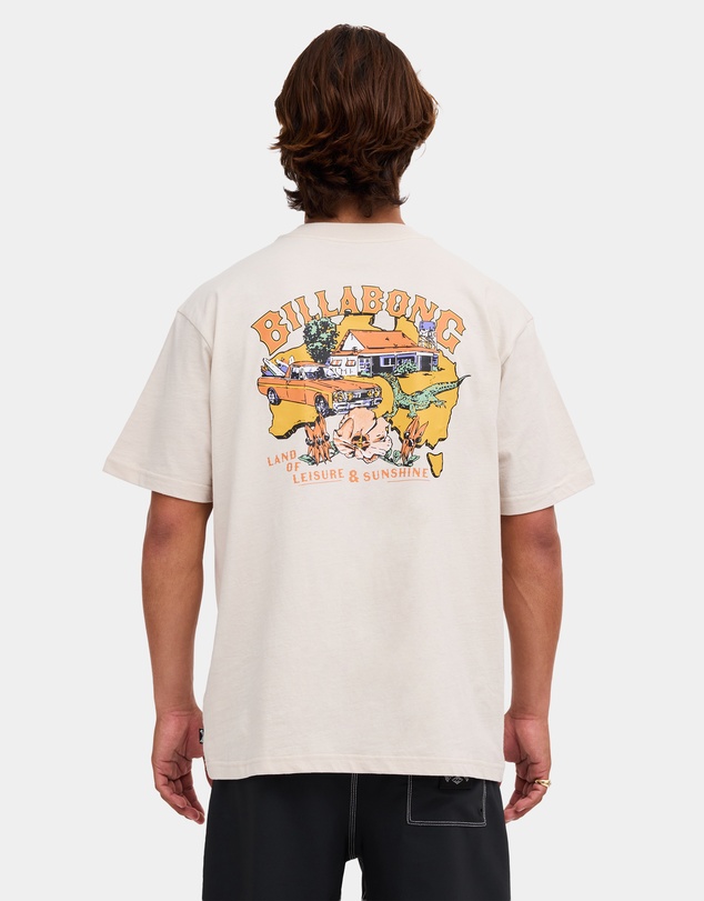 Billabong - Mens Aus Map T-Shirt