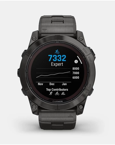 Garmin - Fenix 7X Pro - Sapphire Solar Edition