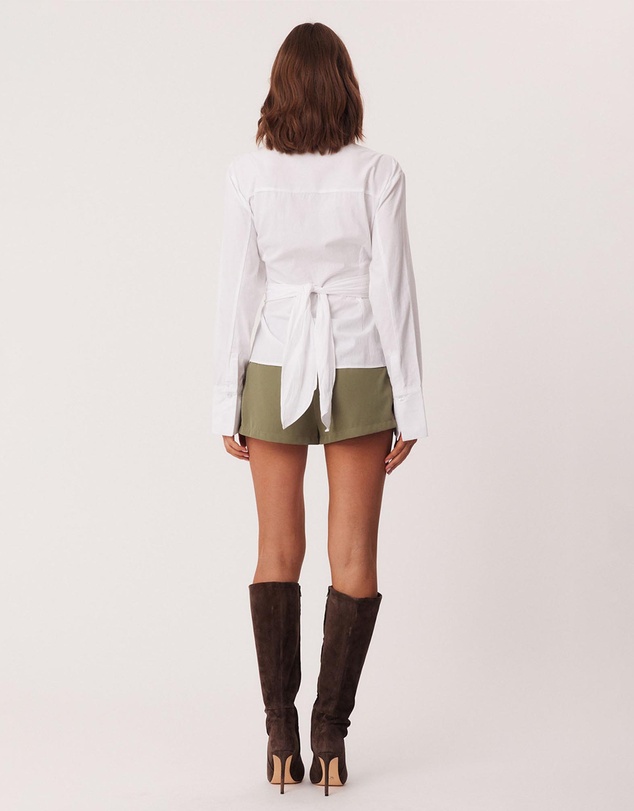 SNDYS - Teigan Cinched Button Shirt