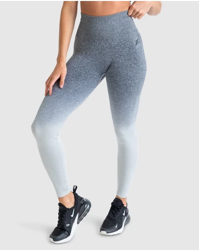 Doyoueven - Ombre Scrunch Seamless Leggings