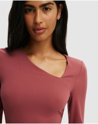 Cotton On - Hold Me Asymmetric Long Sleeve Top