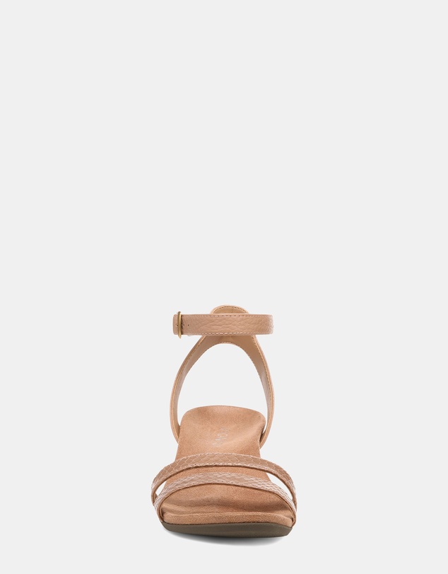 Vionic - Orlanda Wedge Sandal - Macaroon Pearl Snake