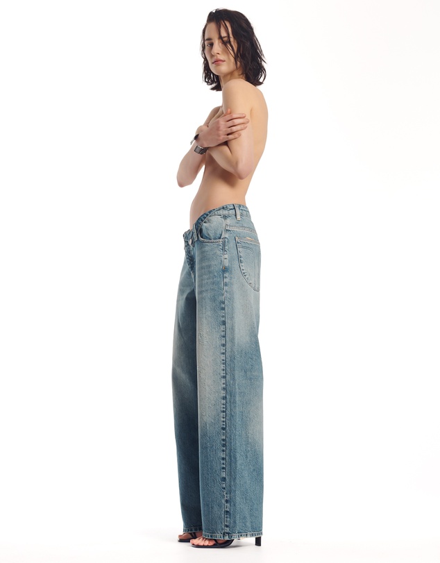 THE TALES - The Tales Rolled Waist Denim jean