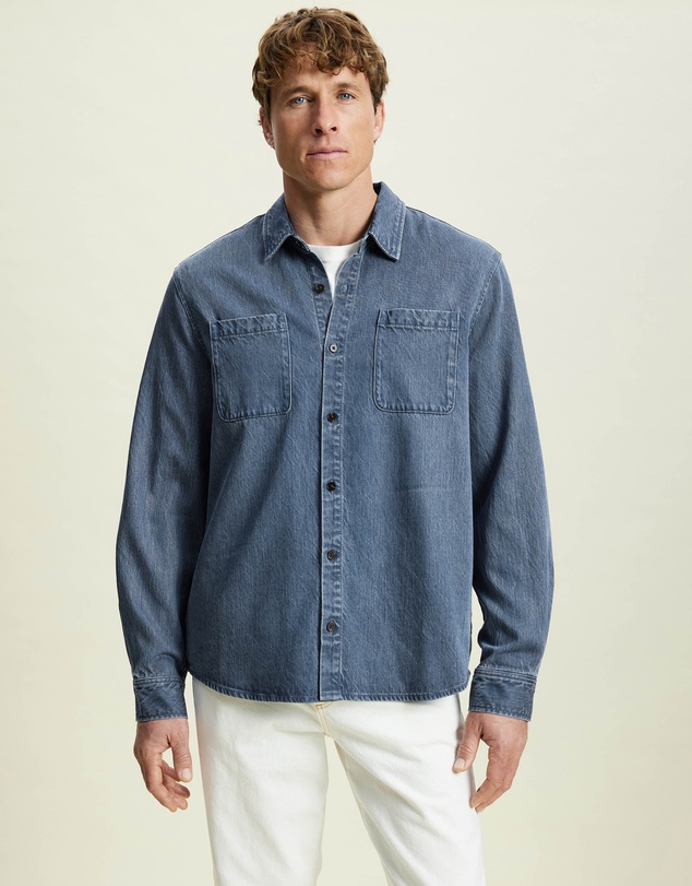 AERE - Lightweight Denim Overshirt