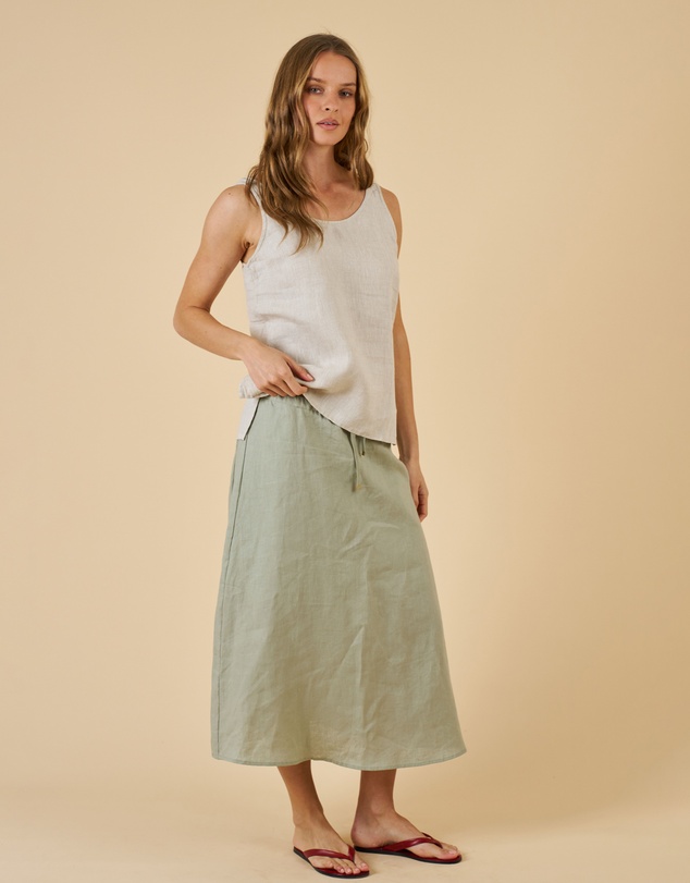 CAMIXA - Tanya Tank Linen Top