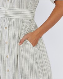 Amelius - Renata Stripe Linen Dress